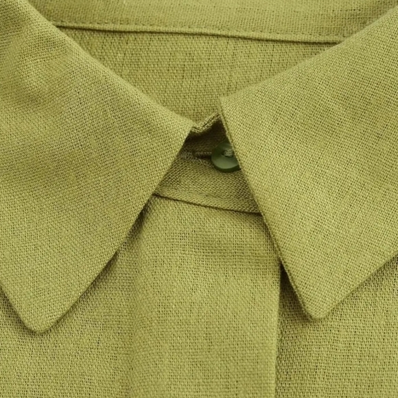 2 Pieces New Wide Leg Pants Sets For Women 2024 Fashion Loose Casual Shirts Top - Picture 4 of 6